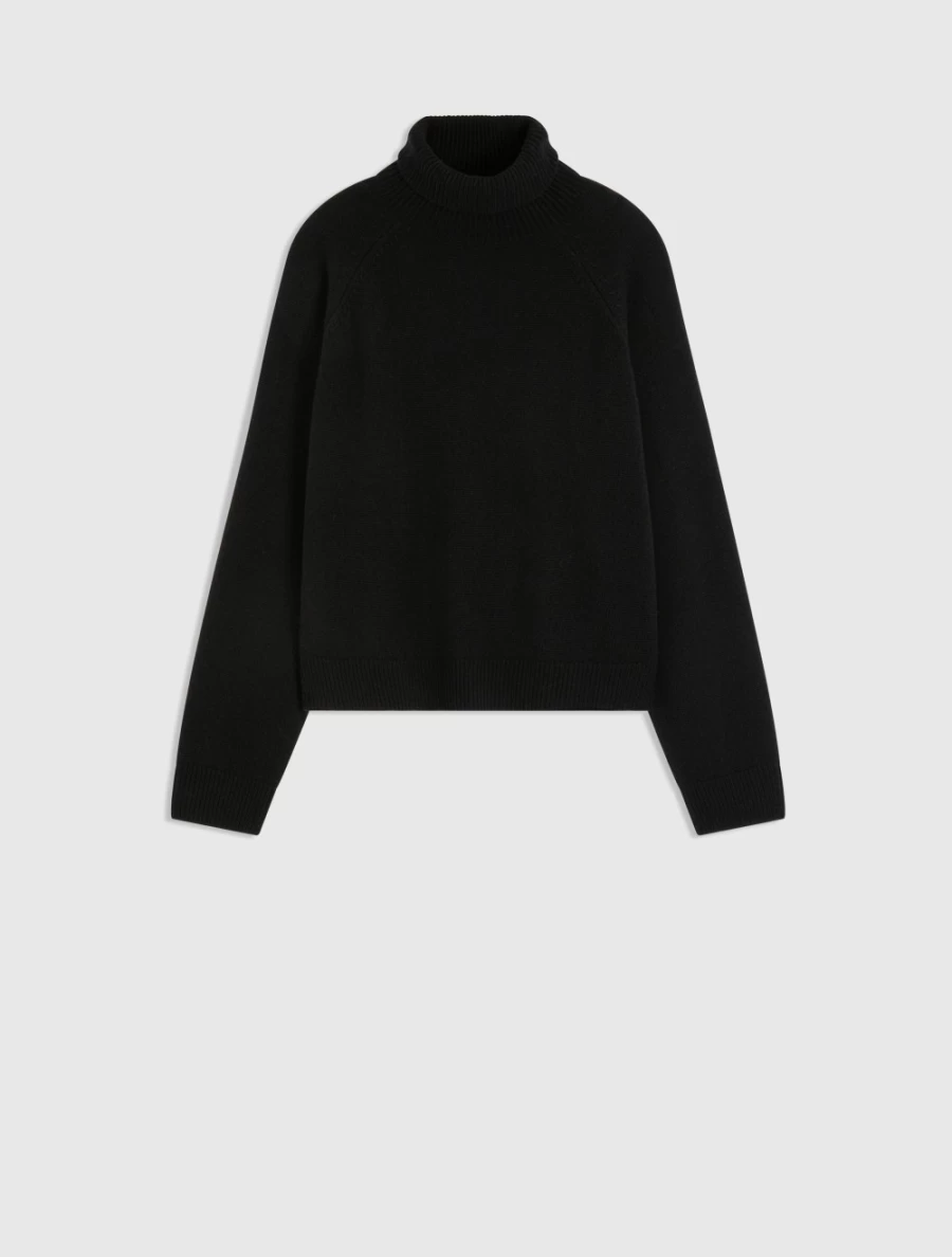 Idano Women's Martine Black Jumper - Stylish Knit Sweater for Women