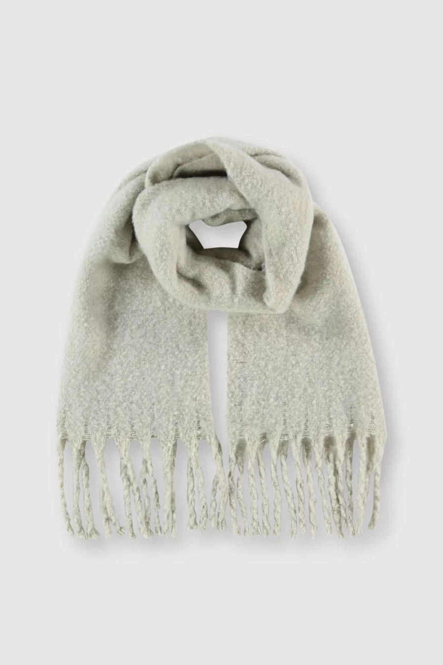 Rino & Pelle Women's Sage Green Gella Scarf - Soft Wool Wrap for Elegant Style