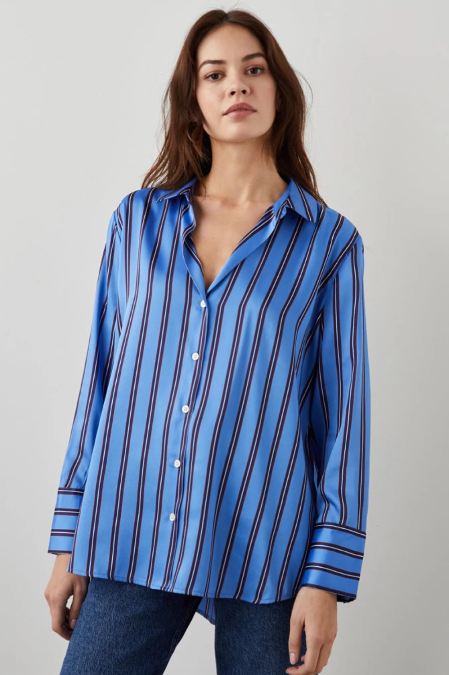 Rails Women's Dorian Shirt in Primrose Stripe - Classic Striped Top for Women