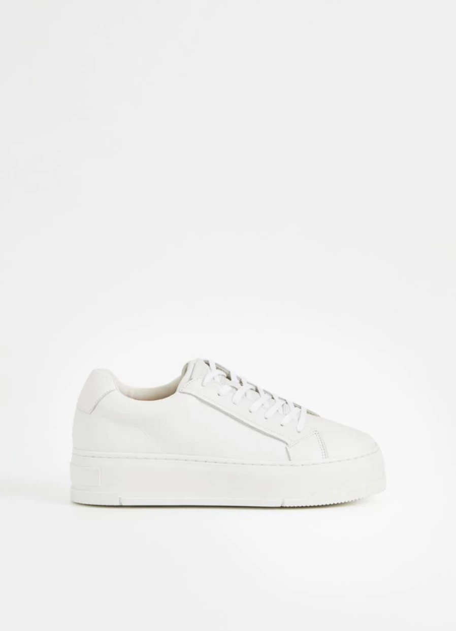 Vagabond Judy White Sneakers for Women - Comfortable Casual Shoes