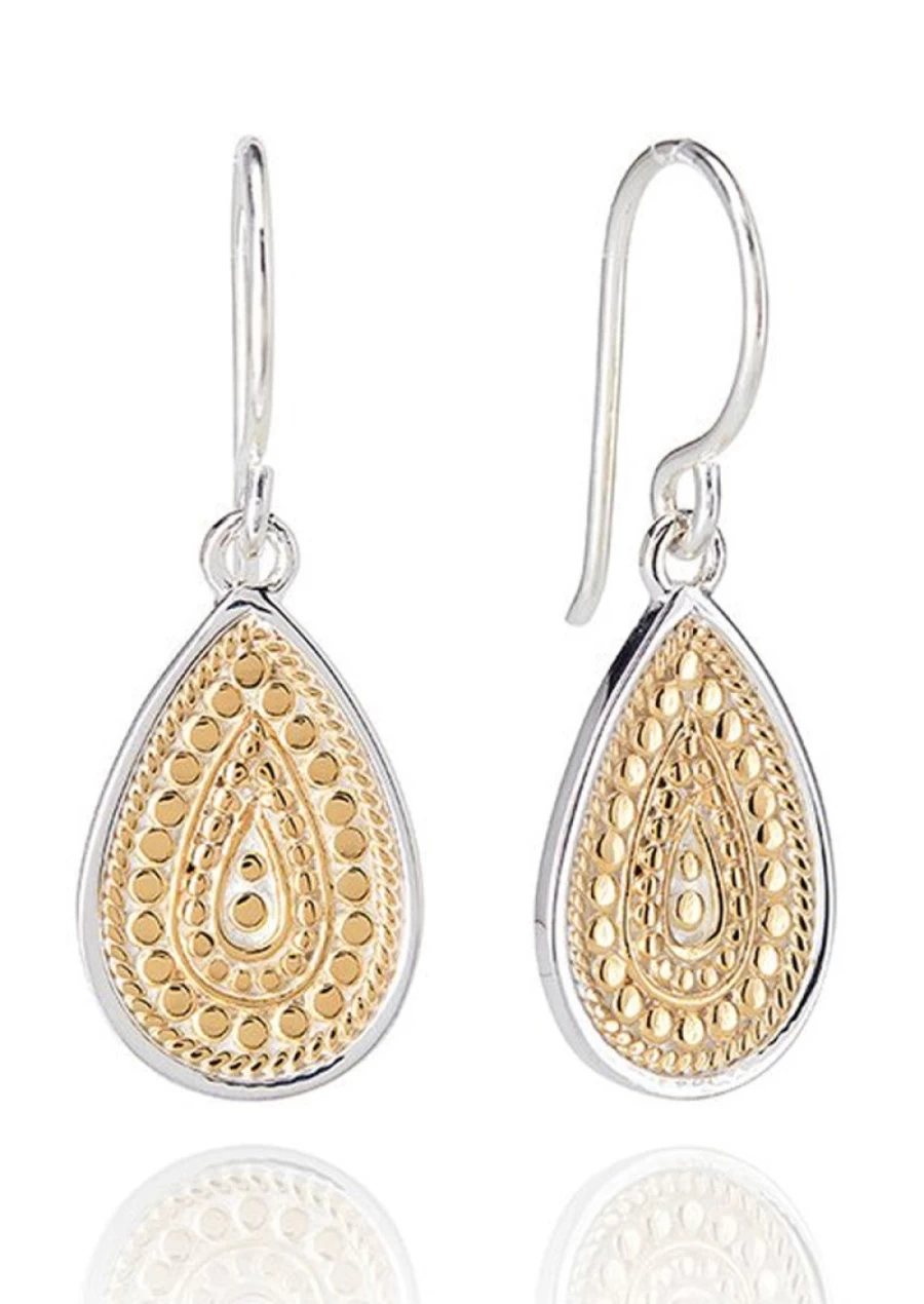 Anna Beck Women's Signature Medium Teardrop Earrings - Elegant Dangle Earrings for Women