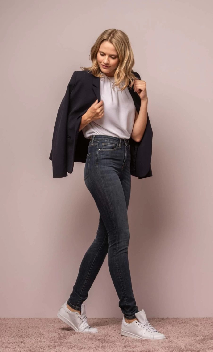 Denim Studio Women's Claire Dark Vintage Blue Jeans