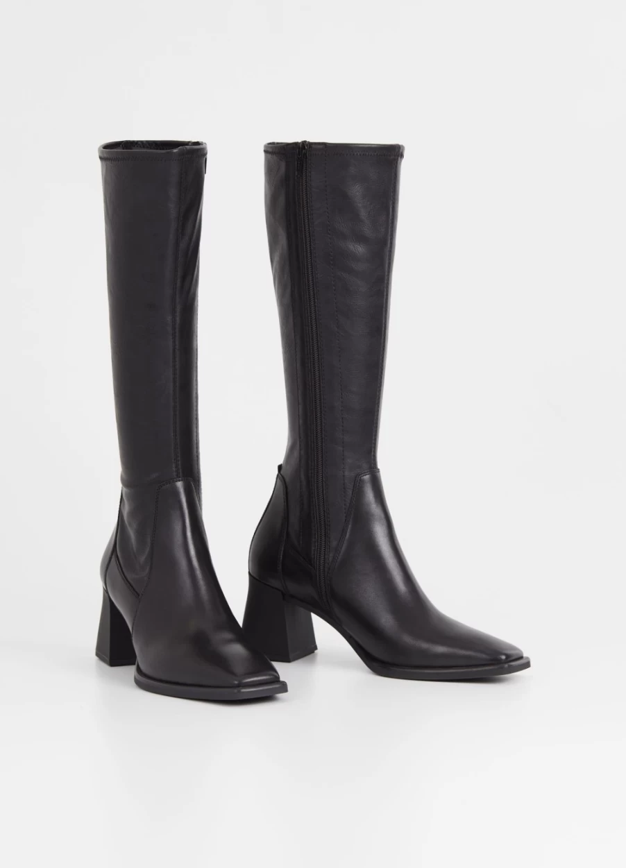Vagabond Women's Hedda Tall Leather Boots - Stylish Knee-High Winter Footwear