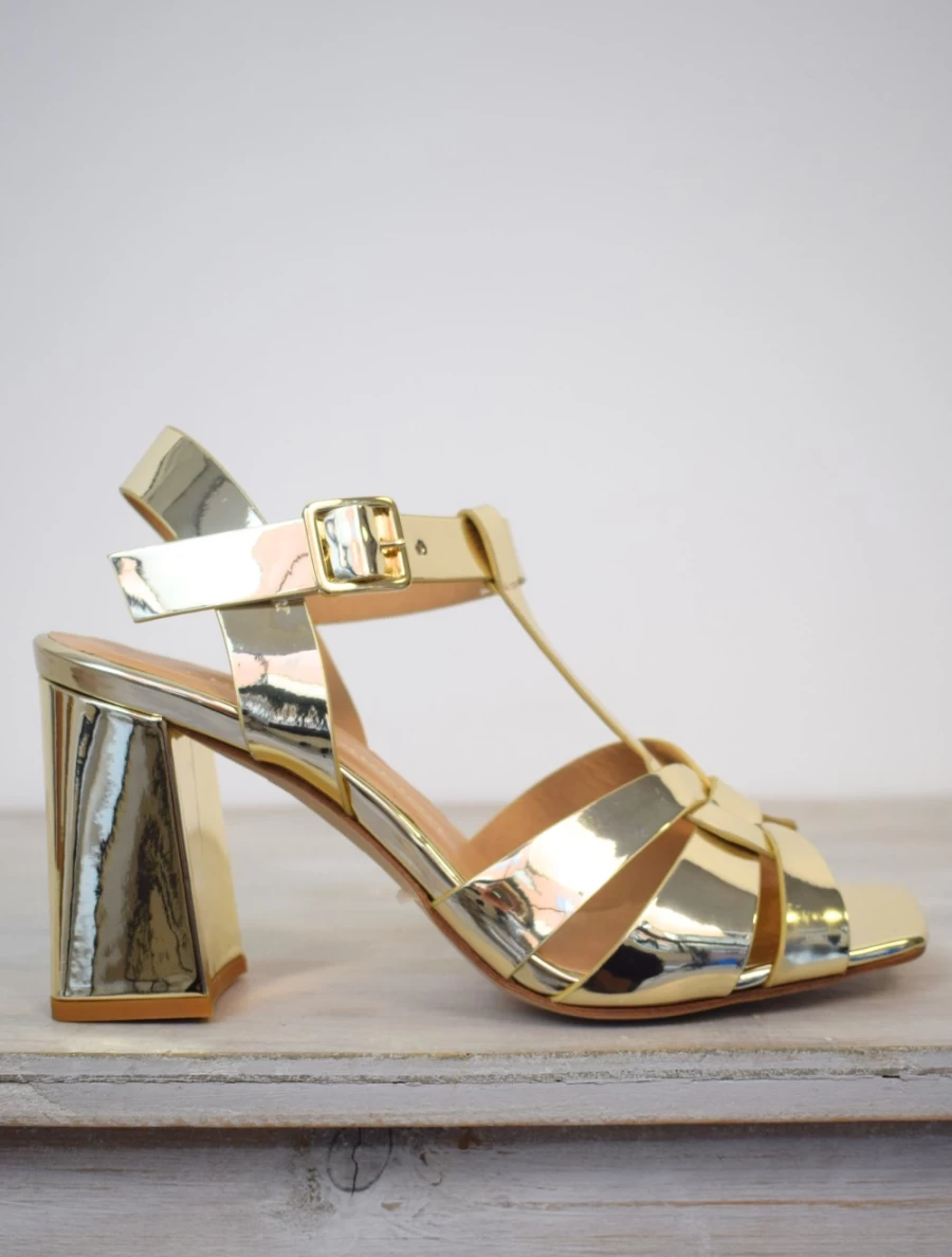 Chiara Carrino Women's Eva Sandal Platino - Stylish & Comfortable Footwear